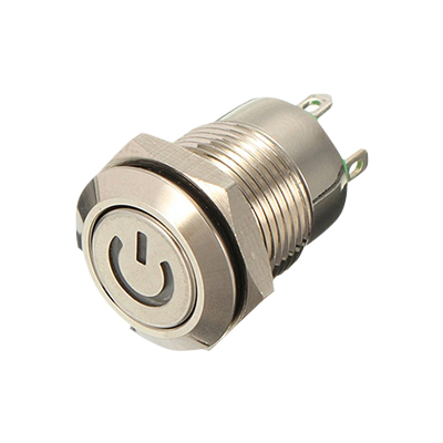 12MM Metal LED Power Push Button Switch