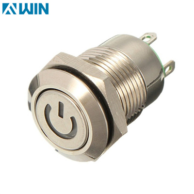 12MM Metal LED Power Push Button Switch