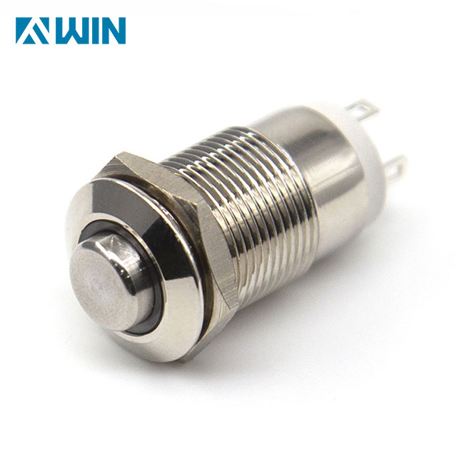 12MM Illuminated Metal Push Button