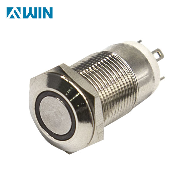 12MM Ring Metal Push Button Switch