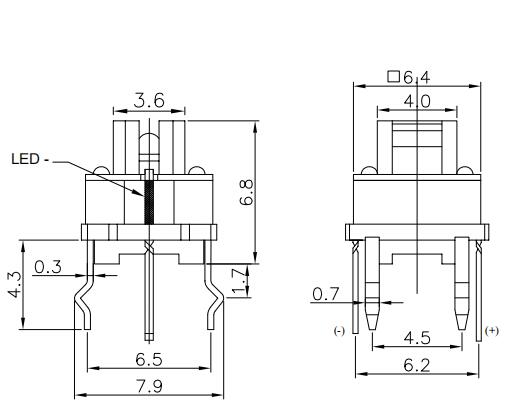 LED TACT SWITCH