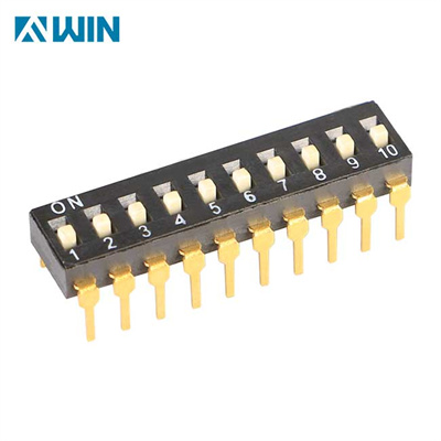 10 Pole 2.54mm Pitch DIP Switch