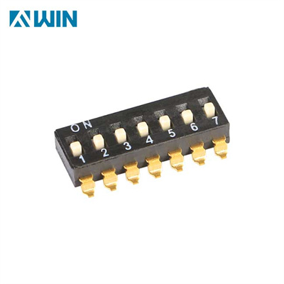 7 Way SMD 2.54mm DIP Switch