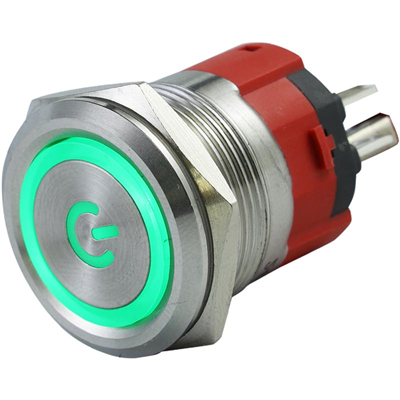 IP67 Metal Button Switch MS25