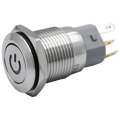 16MM Anti-Vandal Push Button Switch