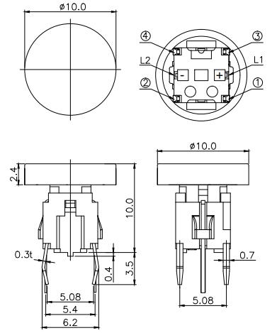 Micro Power Switch With LED