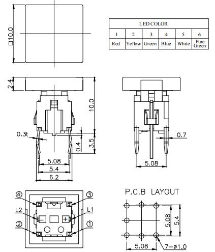 Switch With LED