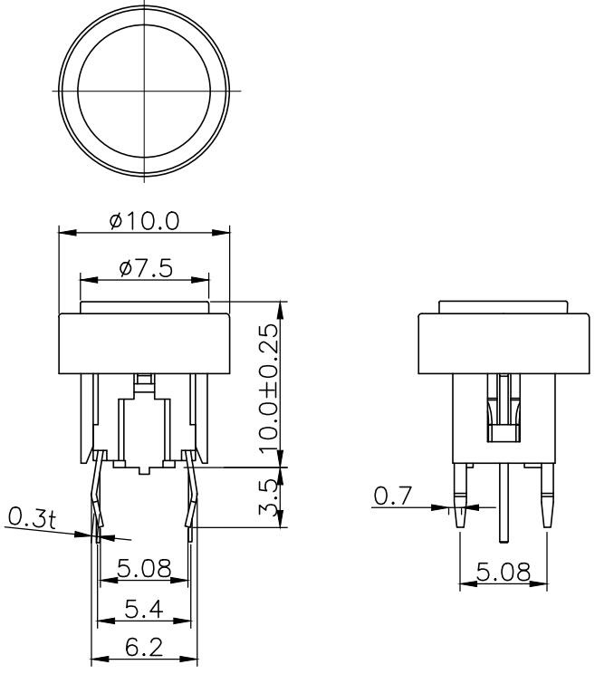 Illuminated Tact LED Power Pushbuttons