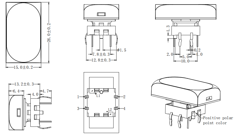 Audio Illuminated Pushbutton(图1)